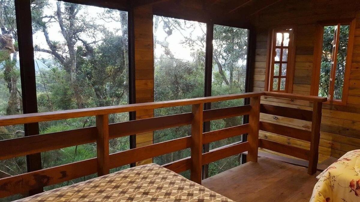 Chale Dos Tucanos- Parede De Vidro Com Linda Vista Campos do Jordao Luaran gambar