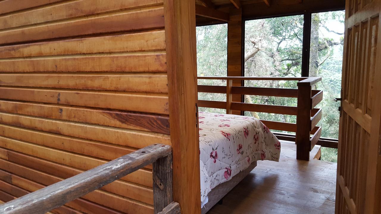 Chale Dos Tucanos- Parede De Vidro Com Linda Vista Campos do Jordao Luaran gambar
